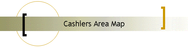 Cashiers Area Map